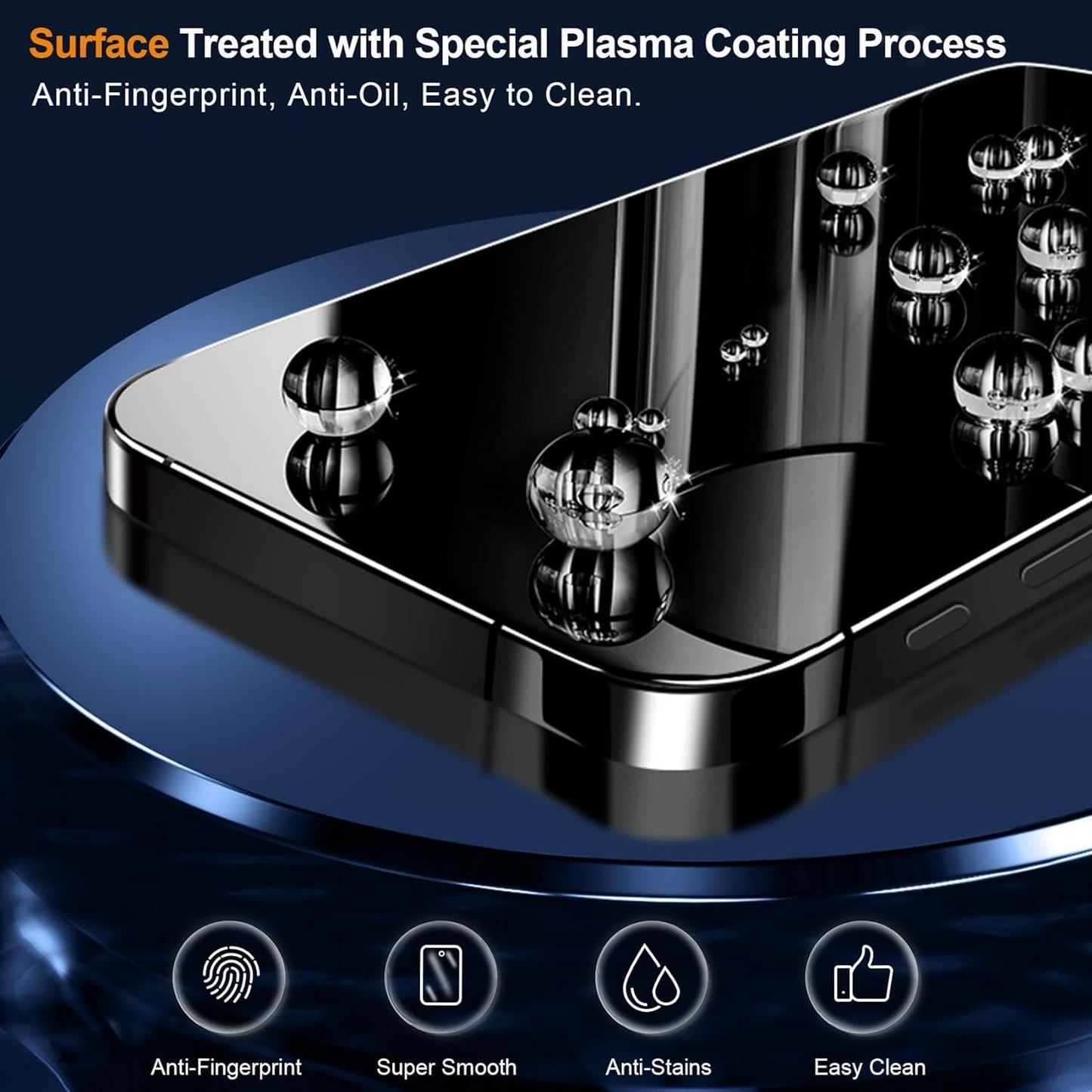 tempered glass for iPhone 15
